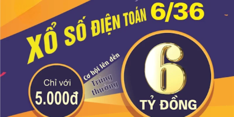 Chỉ với từ 5.000đ người chơi có thể nhận giải lên đến 6 tỷ đồng