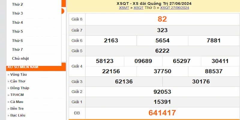 Trang web hỗ trợ người dùng xem kết quả XSQT  trên mọi nền tảng